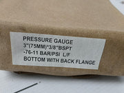 Grainger Pressure Gauge -30 Inhg-0-160 Psi