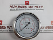 Grainger Pressure Gauge 0-100 Psi/0-7 Bar