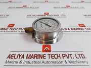 Grainger Psi Pressure Gauge 0 To 160 In Used