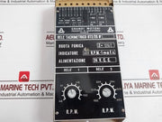 Grandi Motori Rt2/2S Tachometer Relay 24V.C.C. 600R.P.M.-1 Ma F.S. 46-150 Rpm
