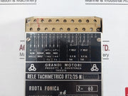 Grandi Motori Rt2/2S Tachometric Relay – Dual Rpm Control 24 Vdc