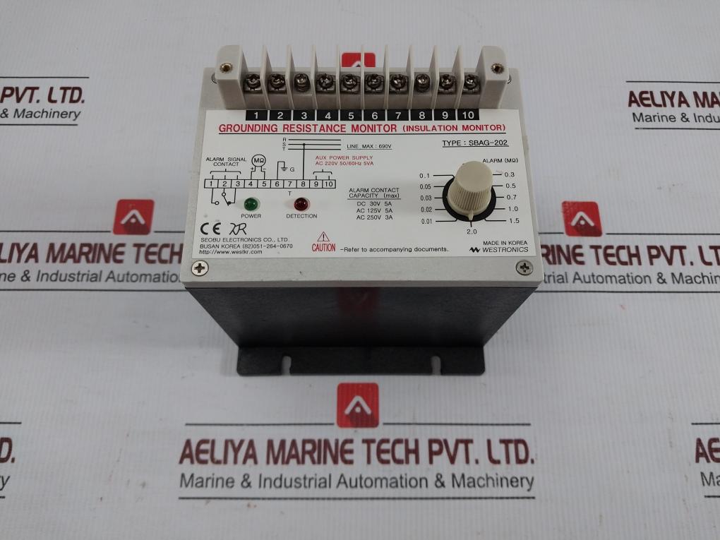 Grounding-Resistance-Monitor-Ac220-50-60Hz-5Va-Westronics-Sbag-202-208857-1