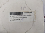 Grundfos 98394449 Spare Impeller(Stainless Steel) Crn 15 (Sf)