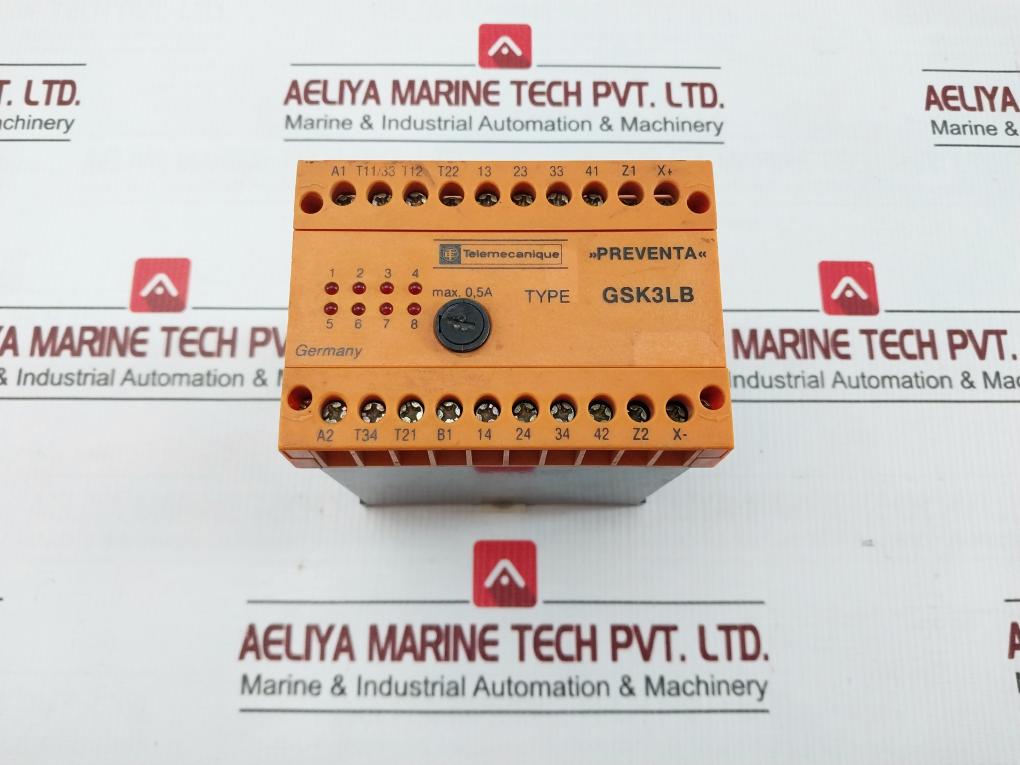 Gsk3lb Safety Relay 24vac/Dc By Telemecanique