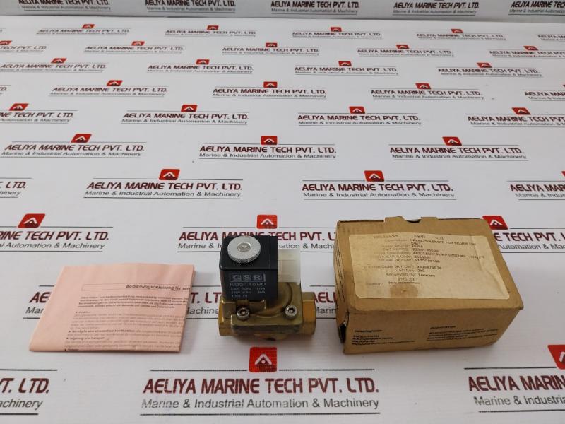Gsr Go1200029 Solenoid Valve,Servo Controlled 0.3-20 Bar