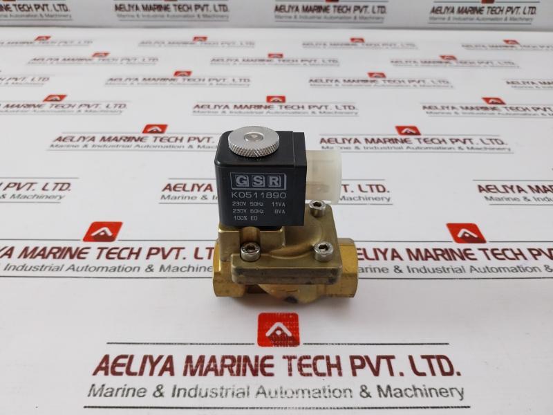 Gsr Go1200029 Solenoid Valve,Servo Controlled 0.3-20 Bar