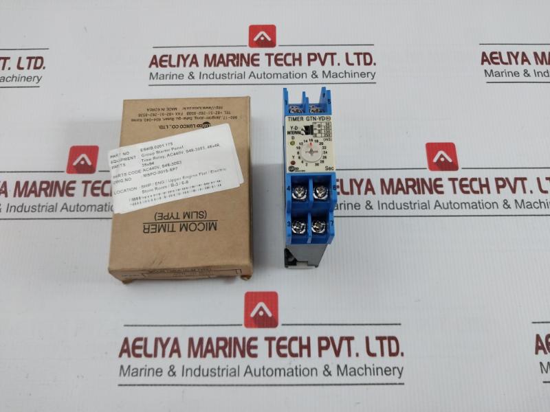 Gtn-Yd Luxco Micom Timer Relay Ac 380-480v