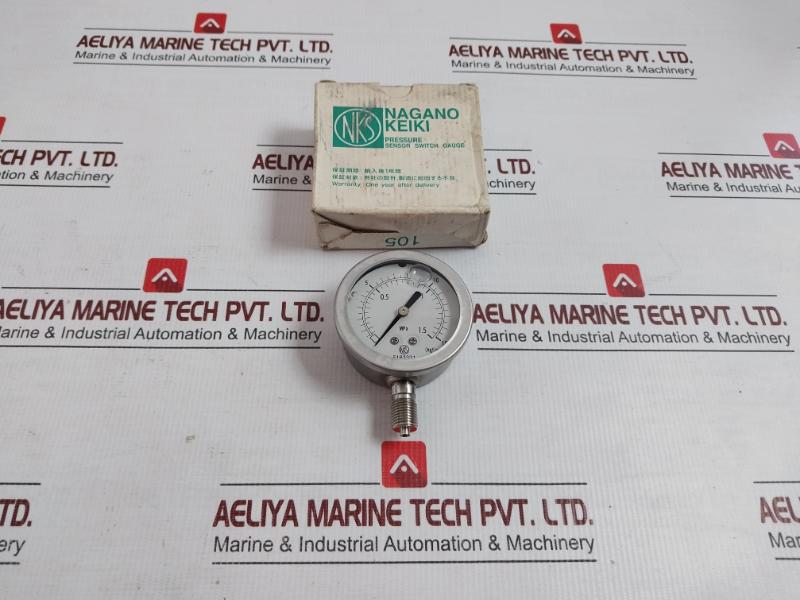 Gv50-123 Pressure Sensor Switch Gauge In 250 Gm  By Nagano Keiki