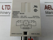 H3ba-N8h Multi-Range Analogue Timer Delay Relay 220vac 50/60hz Brand Omron