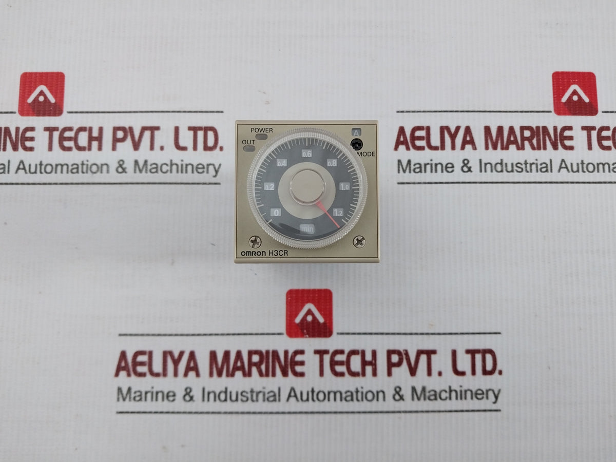 H3cr-A8e-Solid-State-Analog-Timer-Relay-100-240-Vac-50-60hz-0-1-2-Min-Omron-1