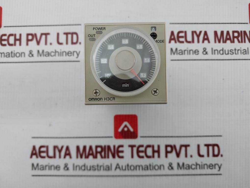 H3cr-A Solid-State Timer Brand Omron 24-48v 50/60hz 5a
