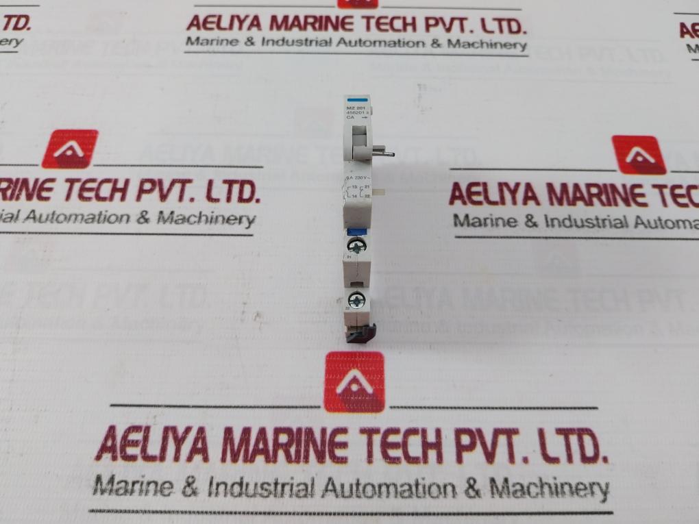 Hager Mz 201 Auxiliary Aux Contact Switch 6A 230V