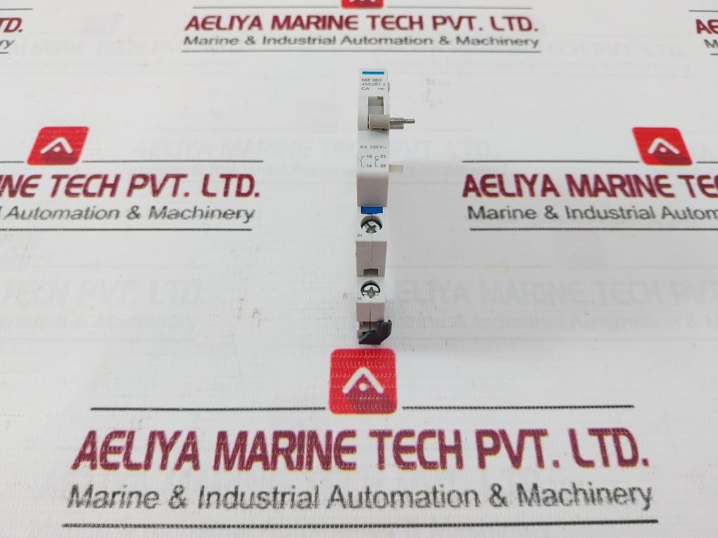 Hager Mz 201 Auxiliary Aux Contact Switch 6A 230V