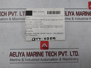 Halliburton 100002388 Seal Rubber Relief Valve Rev B