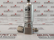 Ham-let Hm20-4Vkc-gf4M4-sp-300Psi Pneumatic Diaphragm Valve 90 Psi Used