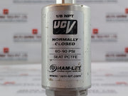 Ham-let Hm20-4Vkc-gf4M4-sp-300Psi Pneumatic Diaphragm Valve 1/8 Npt 60-90Psi