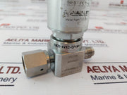 Ham-let Hm20-4Vkc-gf4M4-sp-300Psi Pneumatic Diaphragm Valve 1/8 Npt 60-90Psi Used