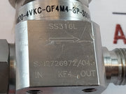 Ham-let Hm20-4Vkc-gf4M4-sp-300Psi Pneumatic Diaphragm Valve 1/8Npt Ss316L