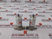 Ham-let Hm20-4Vko-gf4-300Psi Pneumatic Diaphragm Valve 0.4~0.6 Mpag Ss316L Used
