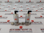Ham-let Hm20-4Vko-gf4M4-sp-300Psi Pneumatic Diaphragm Valve 0.4~0.6Mpag Used
