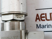 Ham-let Hm20-4Vko-gf4M4-sp-300Psi Pneumatic Diaphragm Valve 0.4~0.6Mpag