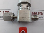 Ham-let Hm20-4Vko-gf4M4-sp-300Psi Pneumatic Diaphragm Valve 0.4~0.6Mpag Used