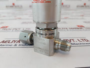 Ham-let Hm20-4Vko-gf4M4-sp-300Psi Pneumatic Diaphragm Valve 0.4~0.6Mpag Used
