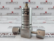 Ham-let Hm20-4Vklc(Npt)-gf4-150Psi Air Operated Valve 60-90 Psi Used