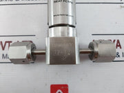 Ham-let Hm20-4Vklc(Npt)-gf4-150Psi Air Operated Valve 60-90 Psi Used