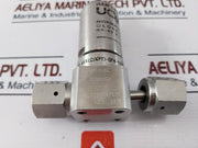 Ham-let Hm20-4Vklc(Npt)-gf4-150Psi Pneumatic Diaphram Valve 7158-n, 60-90 Psi