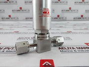 Ham-let Hm20-4Vko-gf4-300Psi Pneumatic Diaphragm Valve Used