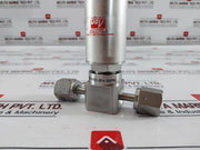 Ham-let Hm20-4Vko-gf4-300Psi Pneumatic Diaphragm Valve Used