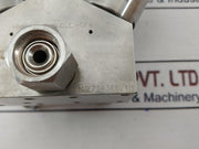 Ham-let Hmb21-4Lklclc-gf4 Dual Head Valve 90Psi Used