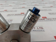 Ham-let Hmb21-4Lklclc-gf4 Dual Head Valve 90Psi Used