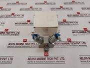 Ham-let Hmb21-4Lklclc-gf4 Dual Head Valve Used