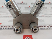 Ham-let Hmb21-4Vklclc-gf4 Normally Closed Valve Used