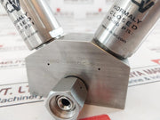 Ham-let Hmb21-4Vklclc-gf4 Normally Closed Valve Used