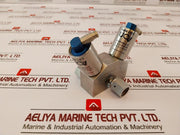 Ham-let Hmb21-4Vklclc-gf4 Dual Head Valve Pressure Range 60-90 Psi