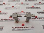 Ham-let Hmch20-4Vklq-m4-islt-2Psi Diaphragm Valve Used