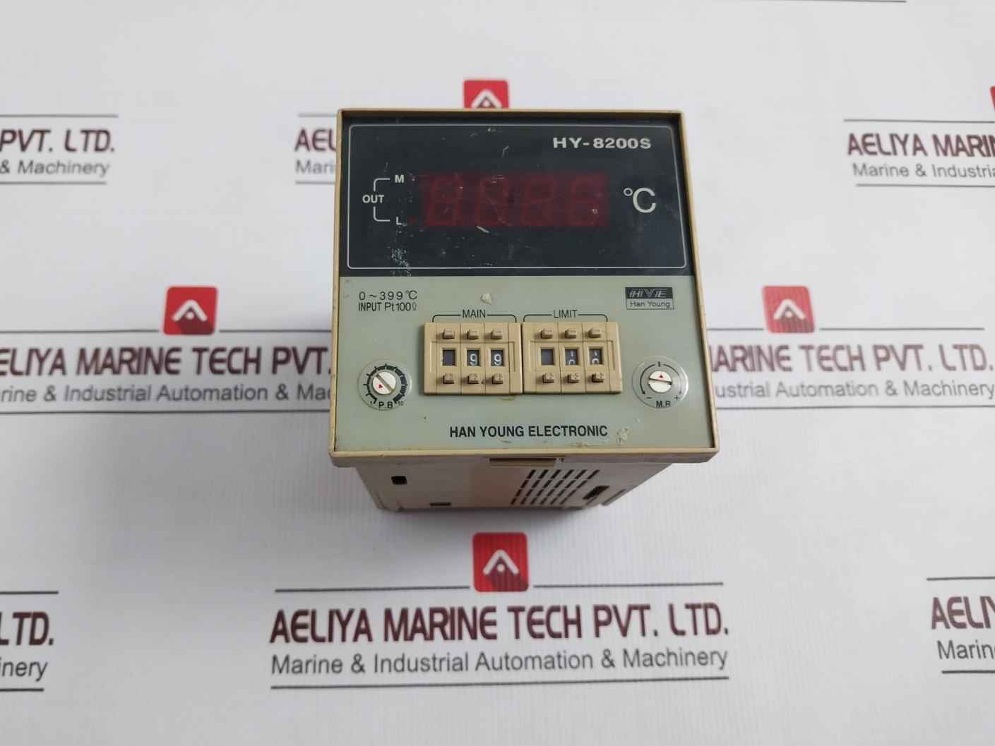 Han Young Electronics Hy-8200S-ppmor08 Temperature Controller