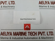 Hand Wheel Hydrant Valve Brand - Cmo