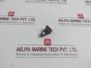 Hankuk Relay Hr–16b22 3a 250vac Red Rectangular Momentary Push Button Switch