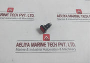 Hankuk Relay Hr–16b22 3a 250vac Red Rectangular Momentary Push Button Switch