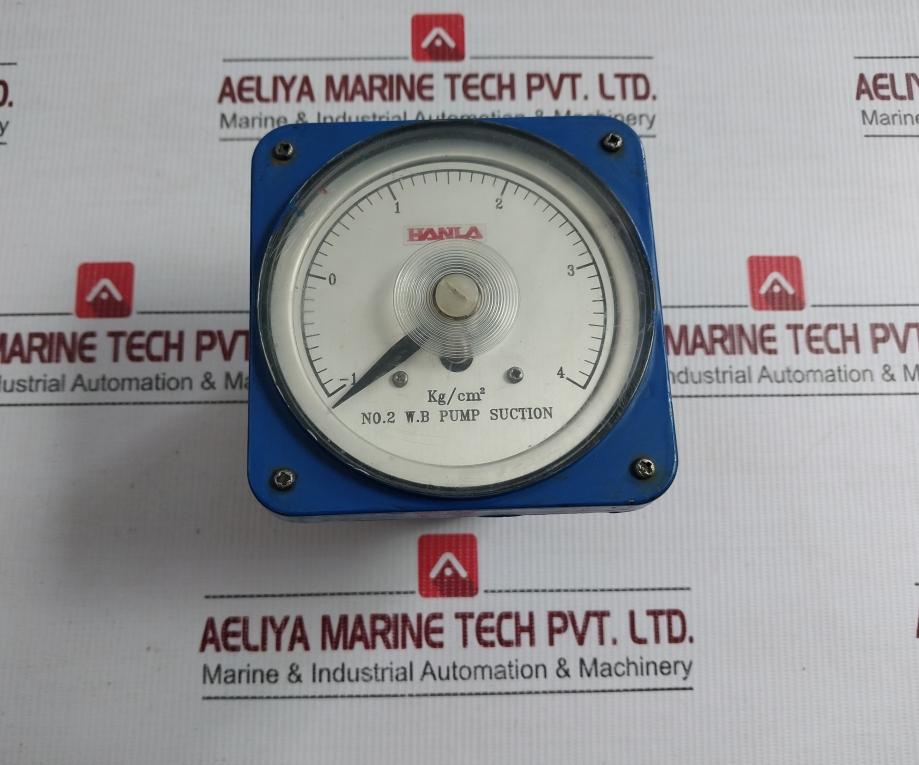 Hanla 500v Analog Pressure Indicator -1 To 4 Kg/Cm2