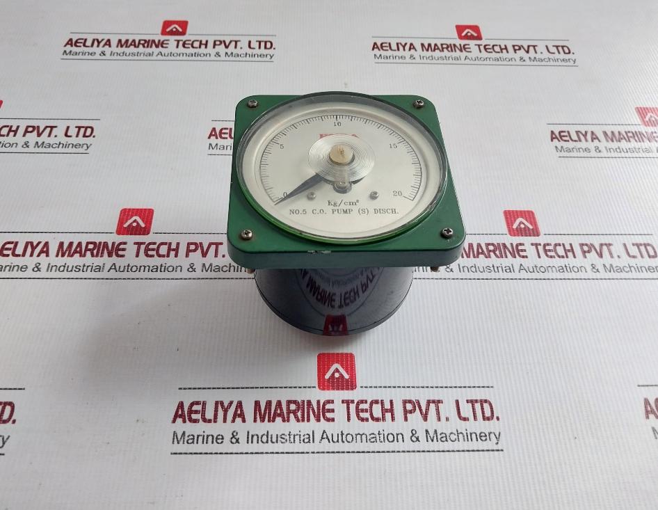 Used 500v By Hanla Analog Pressure Indicator 0-20 Kg/Cm2