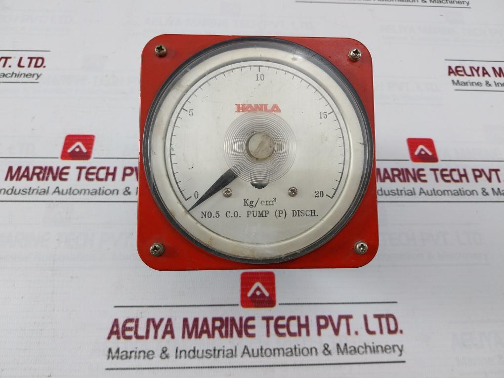 Hanla 0-20 Kg/Cm2 Analog Pressure Meter 500V