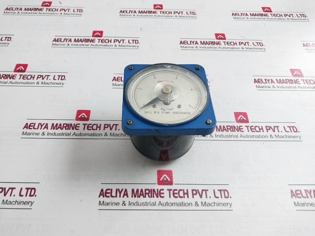 Hanla 0-5 Kg/Cm2 Analog Panel Pressure Indicator Meter Max. 500V ...