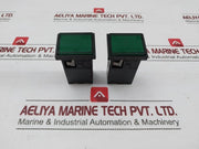 Hanyoung-Nux-100-240Vac-50-60Hz-Rectangular-Indicator-Lamp-Cr40-a0G-Lot-Of-8X-208709-10