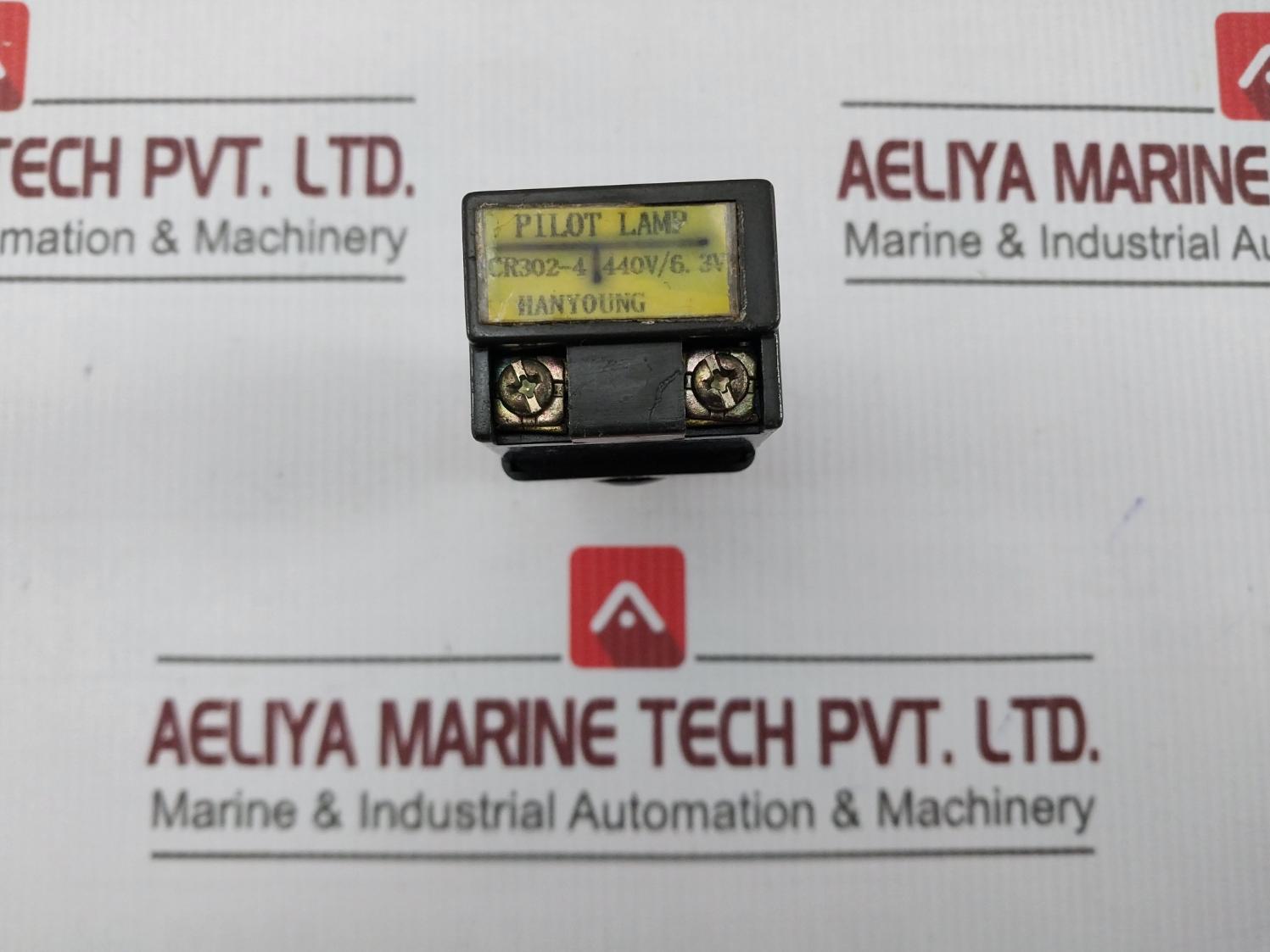 Hanyoung Cr302-4 Pilot Lamp Red 440V/6.3V