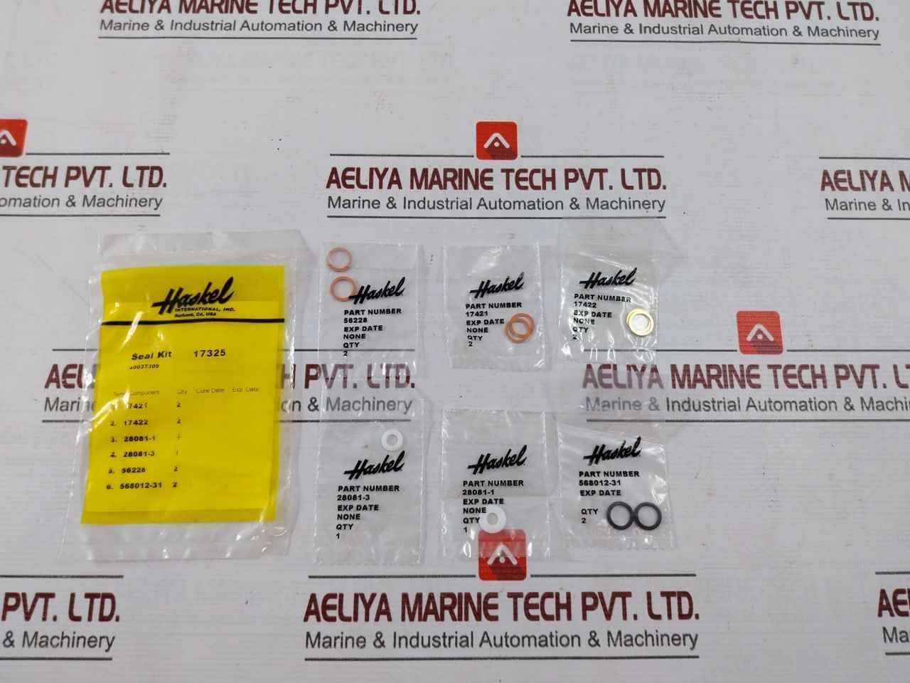 Haskel 17325 Check Valve Seal Kit 40037309
